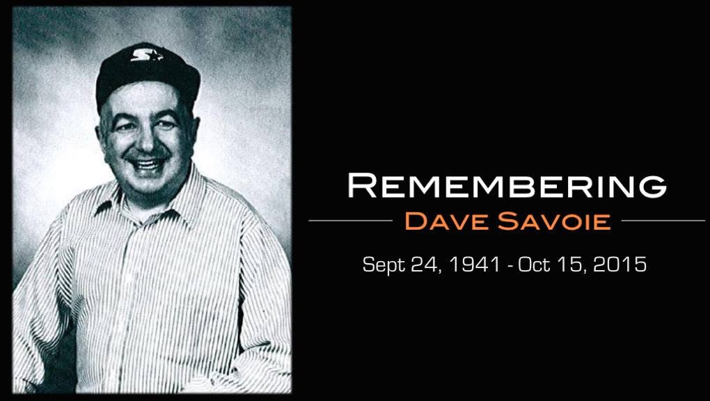 Remembering Dave Savoie, September 24, 1941 to October 15, 2015